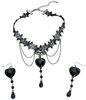 Gothicana by EMP - Dark Heart - Choker - Vrouwen - zwart