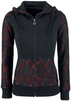 Gothicana by EMP - Freaking Out Loud - Vest met capuchon - Vrouwen - zwart