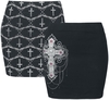 Gothicana by EMP - Gothicana X Anne Stokes - Set van twee rokken - Korte rok - Vrouwen - zwart