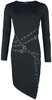 Gothicana by EMP - Kleid mit Riemen,  Ösen und Schnallen - Korte jurk - Vrouwen - zwart