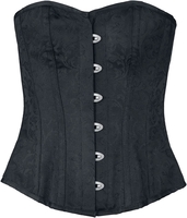 Gothicana by EMP - Korsage mit Brokatmuster - Corsage - Vrouwen - zwart