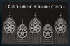 Gothicana by EMP - Moon and Stars - Deurmat - Unisex - meerkleurig
