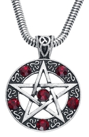 Gothicana by EMP - Pentagram - Halsketting - Vrouwen - zilverkleurig
