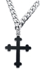 Gothicana by EMP - Plain Cross - Halsketting - Vrouwen - zilverkleurig