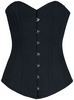 Gothicana by EMP - Schwarze Korsage - Corsage - Vrouwen - zwart