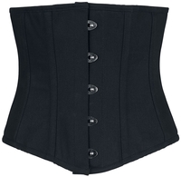 Gothicana by EMP - Schwarze Unterbrustkorsage - Corsage - Vrouwen - zwart