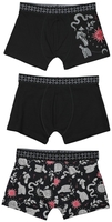 Gothicana by EMP - Set van drie boxers met heksenmotieven - Boxers - Mannen - zwart