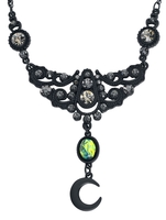 Gothicana by EMP - Shiny Moon - Halsketting - Vrouwen - zwart