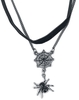 Gothicana by EMP - Spider - Choker - Vrouwen - zwart