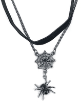 Gothicana by EMP - Spider - Choker - Vrouwen - zwart