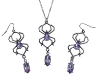 Gothicana by EMP - Spider Collection - Halsketting - Vrouwen - zilverkleurig