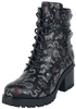 Gothicana by EMP - Veterlaarsjes met all-over print - Laars - Vrouwen - zwart