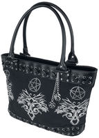 Gothicana x Anne Stokes - Pentagram - Handtas - Vrouwen - zwart