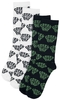 Green Day - Logo - Sokken - Mannen - zwart wit