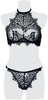 Grey Velvet - 2-teiliges Spitzen Cami-Set - Ondergoed - Vrouwen - zwart