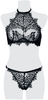 Grey Velvet - 2-teiliges Spitzen Cami-Set - Ondergoed - Vrouwen - zwart