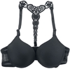 Grey Velvet - Spitzen Bra - BH - Vrouwen - zwart