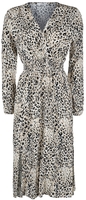 Hailys - Camilla - Lange jurk - Vrouwen - beige