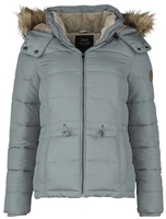 Hailys - JK Amber - Winterjas - Vrouwen - grijs