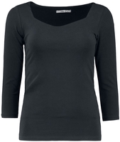 Hailys - Noa - Shirt met lange mouwen - Vrouwen - zwart