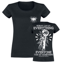 Hardcore Help Foundation - Do Something! - T-shirt - Vrouwen - zwart