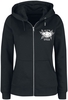 Hardcore Help Foundation - Do Something! - Vest met capuchon - Vrouwen - zwart