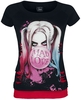 Harley Quinn - Mad Love - T-shirt - Vrouwen - zwart rood