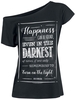 Harry Potter - Albus Dumbledore - Happiness Can Be Found - T-shirt - Vrouwen - zwart