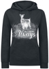 Harry Potter - Always - Trui met capuchon - Vrouwen - zwart