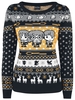 Harry Potter - Chibi - Christmas jumper - Vrouwen - meerkleurig