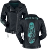 Harry Potter - Death Eater - Kunstlederen jas - Vrouwen - zwart groen
