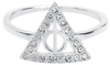 Harry Potter - Deathly Hallows - Ring - Vrouwen - zilverkleurig