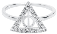 Harry Potter - Deathly Hallows - Ring - Vrouwen - zilverkleurig