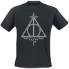 Harry Potter - Deathly Hallows - T-shirt - Mannen - zwart