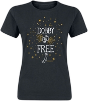 Harry Potter - Dobby Is Free - T-shirt - Vrouwen - zwart