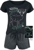 Harry Potter - Expecto Patronum - Pyjama - Vrouwen - zwart grijs