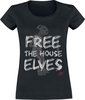 Harry Potter - Free The House Elves - T-shirt - Vrouwen - zwart