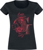 Harry Potter - Gryffindor - Lion - T-shirt - Vrouwen - zwart