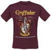 Harry Potter - Gryffindor - T-shirt - Mannen - rood