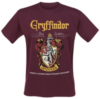 Harry Potter - Gryffindor - T-shirt - Mannen - rood