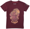 Harry Potter - Gryffindor - T-shirt - Unisex - donkerrood