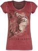Harry Potter - Gryffindor - The Lion - T-shirt - Vrouwen - rood