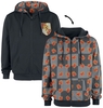 Harry Potter - Gryffindor - Vest met capuchon - Mannen - zwart