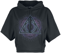 Harry Potter - Hallows Mandala - Trui met capuchon - Vrouwen - zwart