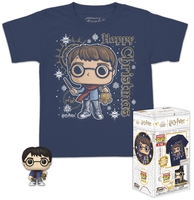 Harry Potter - Harry - T-Shirt plus Pocket POP! & Tee in Kindergröße - Funko Pop! - Mannen - multicolor