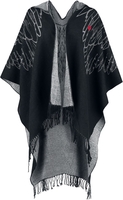 Harry Potter - Hedwig - Cardigan - Vrouwen - donkergrijs lichtgrijs