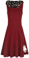 Harry Potter - Hedwig - Medium-lengte jurk - Vrouwen - bordeaux