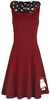 Harry Potter - Hedwig - Medium-lengte jurk - Vrouwen - bordeaux