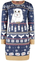 Harry Potter - Hedwig - Medium-lengte jurk - Vrouwen - meerkleurig