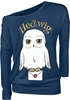 Harry Potter - Hedwig - Shirt met lange mouwen - Vrouwen - donkerblauw